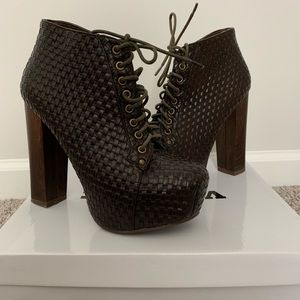Platform booties